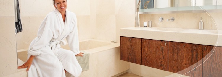 Verwarming bij Turks stoombad