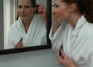 Spiegel verwarming voorkomt condens