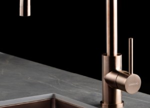 Keukenkraan in trendy koper - Lanesto spoelbakken