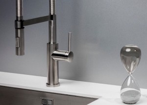 Keukenkraan met spoeldouche - Lanesto spoelbakken