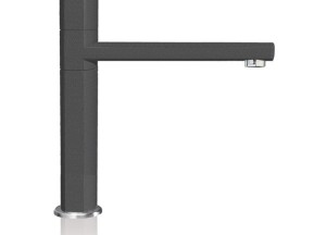 Mat zwarte keukenkraan - Lanesto spoelbakken