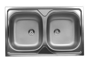 Dubbele opbouw spoelbak - Lanesto spoelbakken