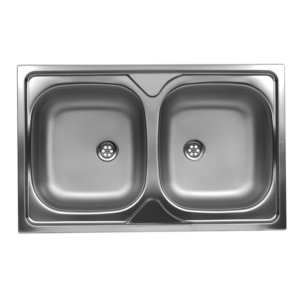 Dubbele opbouw spoelbak