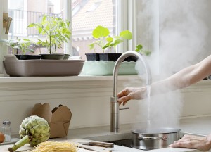 Mengkraan en kokendwaterkraan in één - Quooker