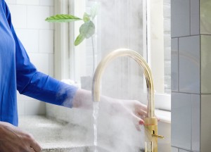 Veilige kokendwaterkraan