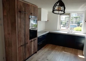 Industriële oud eiken keuken - RestyleXL