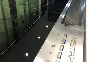 Fornuis met combi-steam oven