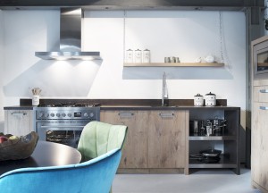 Integreerbaar fornuis - Steel