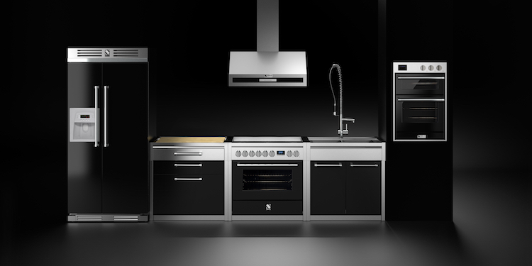 Keuken modules van staal