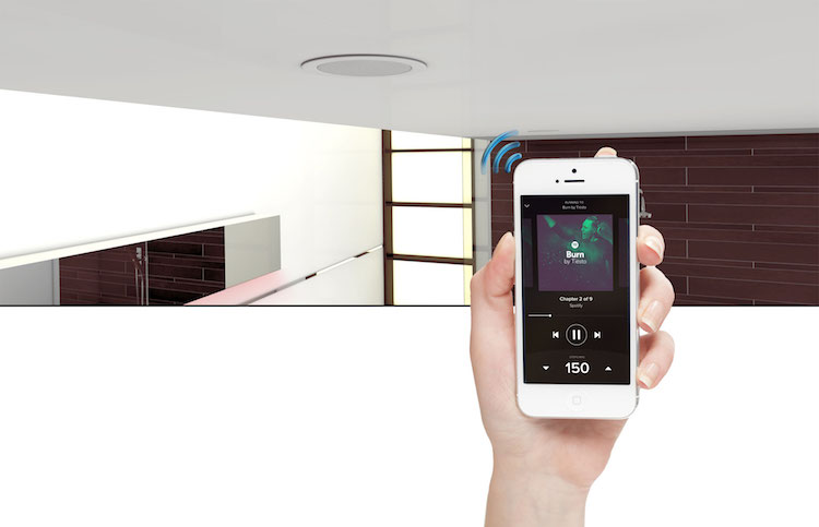 Badkamer wifi inbouw speakers