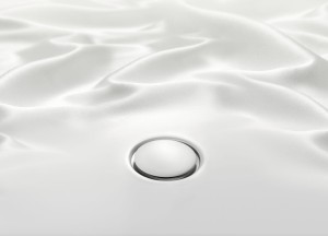 Vlakke inloopdouche van mineraalcomposiet