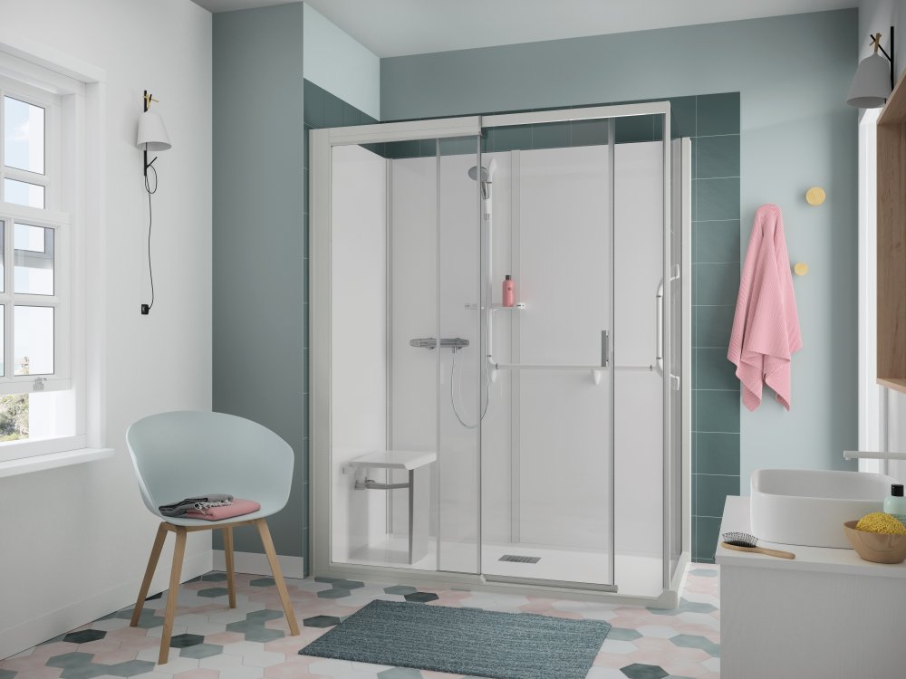 Kinemagic de veilige en ruime inloopdouche