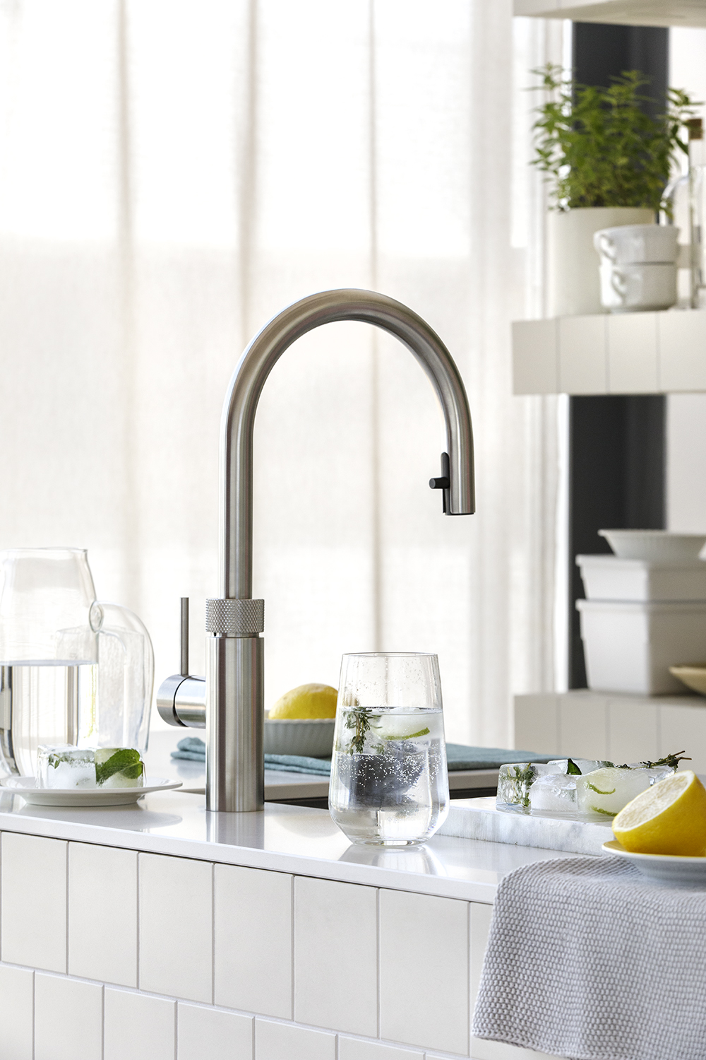 Quooker Cube kraan bruisend en kokend water