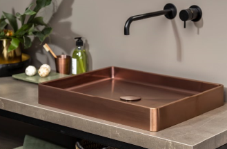 Trendy opbouw wastafel