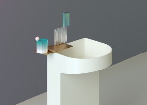 Wastafels & bad met futuristisch design