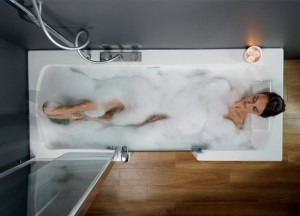 Duo Douche en bad combinatie