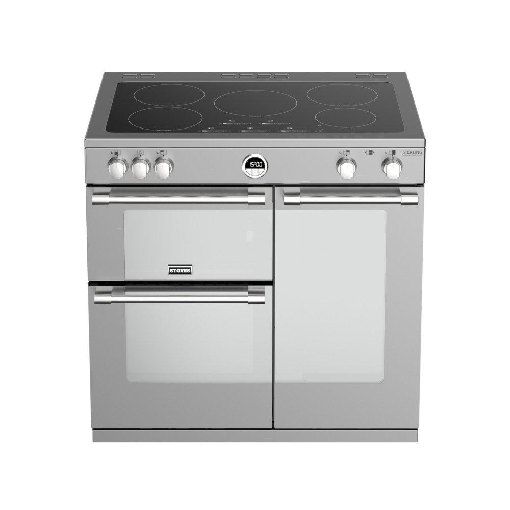 Stoves Sterling Deluxe fornuis inductie en gas