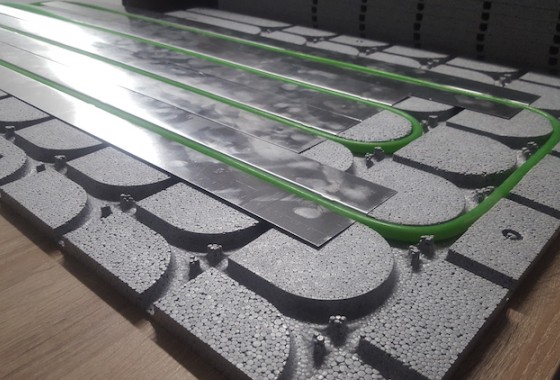 Isolatie en vloerverwarming in één - WARP Systems