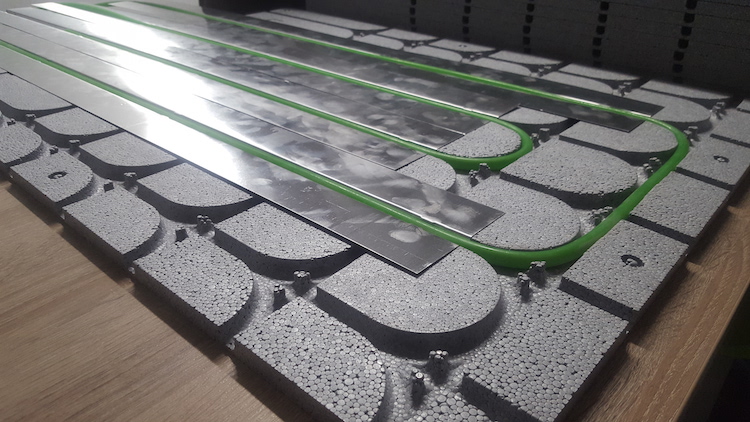 Isolatie en vloerverwarming in één