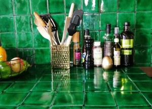 Trendkleur: Groen! Spaanse tegels in alle formaten! - 