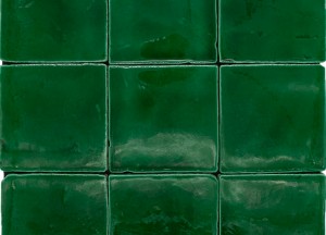 Trendkleur: Groen! Spaanse tegels in alle formaten!