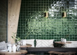 Trendkleur: Groen! Spaanse tegels in alle formaten!