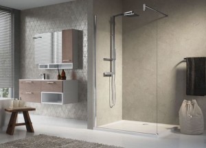 Stijlvolle inloopdouche