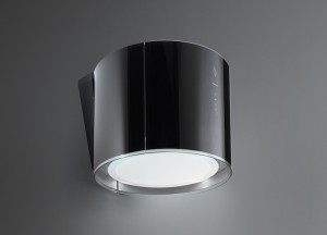 Ronde afzuigkap voor eiland en wand