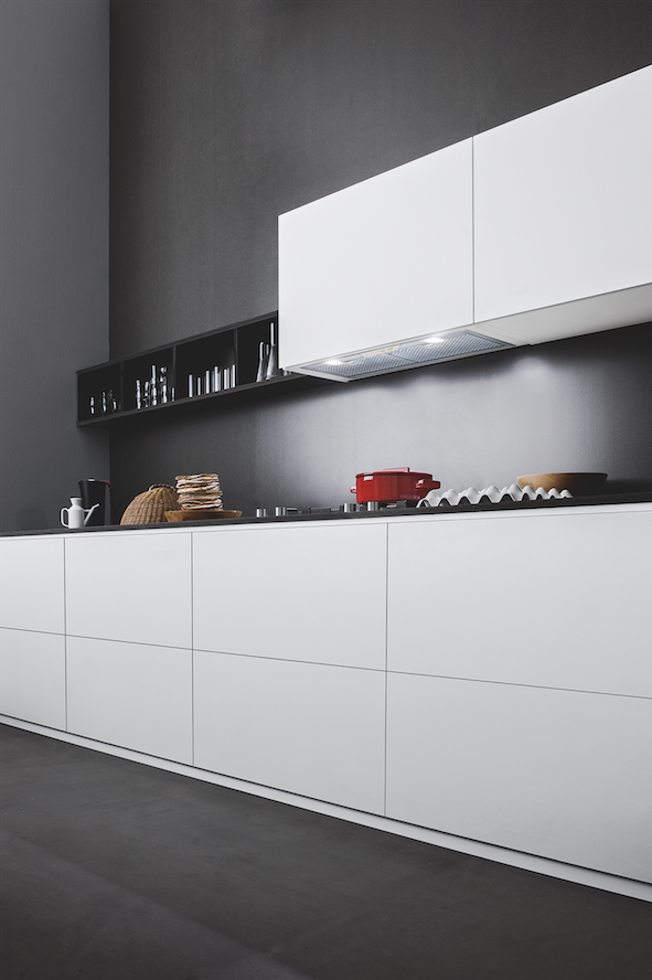 De stille inbouw afzuigkap voor zuivere lucht