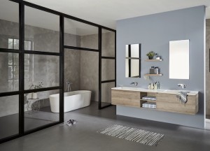 Op maat gemaakt tijdloos badkamermeubel - Primabad