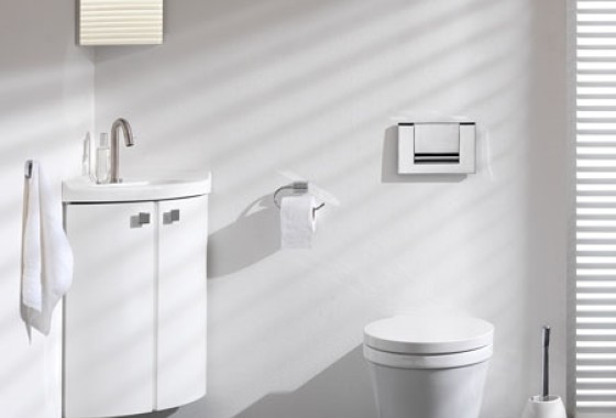 Hoekmeubel voor toilet - Primabad