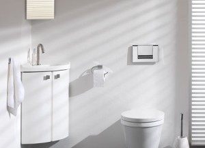 Hoekmeubel voor toilet - Primabad