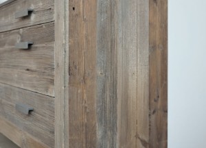 Barnwood badkamerkast met waskom | RestyleXL