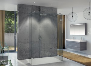 Luxe inloopdouche met glazen wand | Riho - 