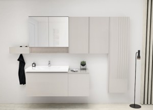 Ruime spiegelkast met binnenspiegel | Geberit Acanto