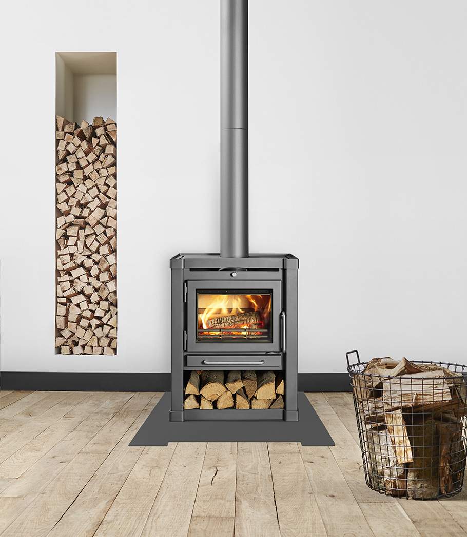 RENY Retro Vrijstaand Houtkachel