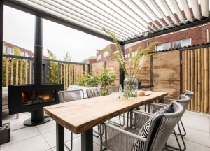 Eiken boomstamtafel - Woodindustries