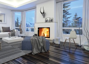 Inbouw kachel met liftdeur | Schmid - Schmid via HIH