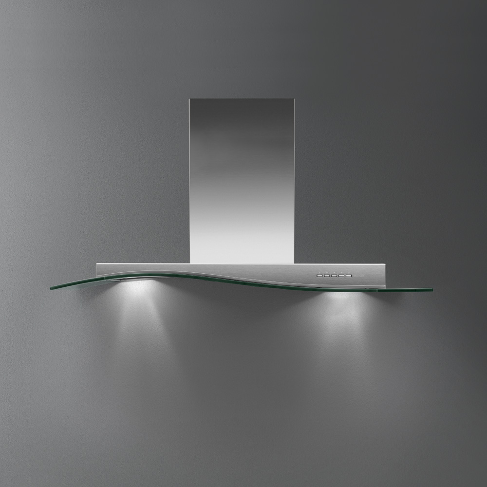Wand afzuigkap met uniek design | Falmec