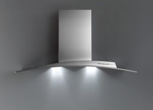 Design afzuigkap met gebogen vorm | Falmec - Falmec