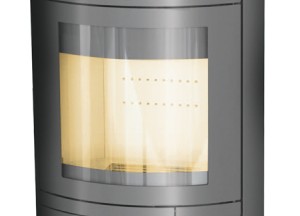 Houtkachel met panoramische deur | Thermia