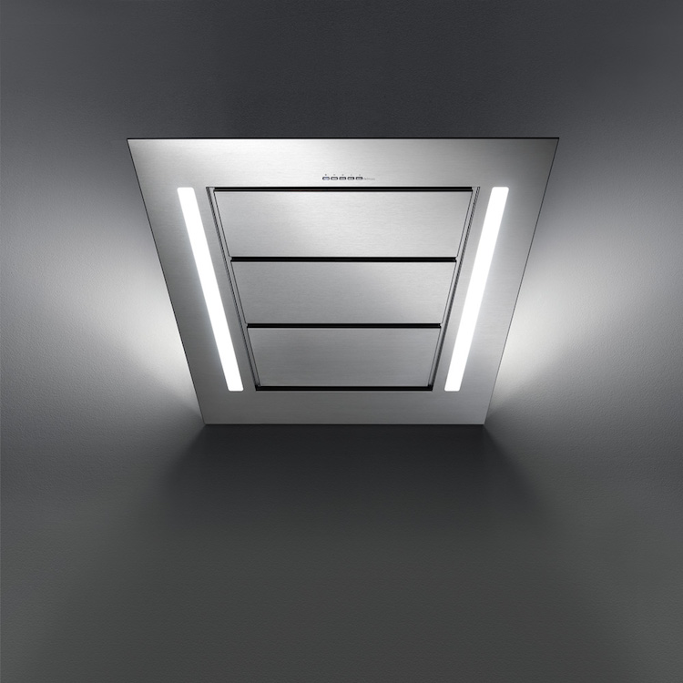 Schuine RVS wandschouw | Falmec