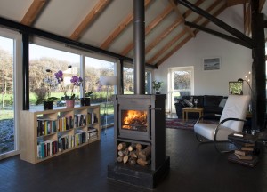 Vrijstaande doorkijk kachel | JAcobus - JAcobus