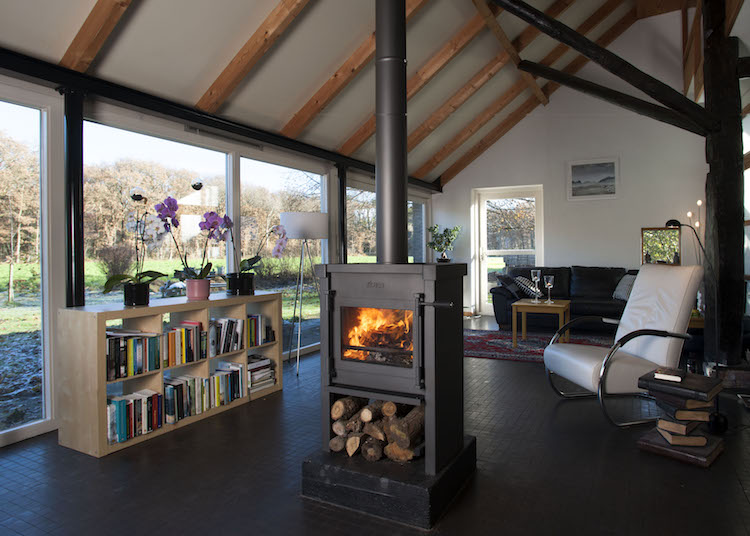 Vrijstaande doorkijk kachel | JAcobus
