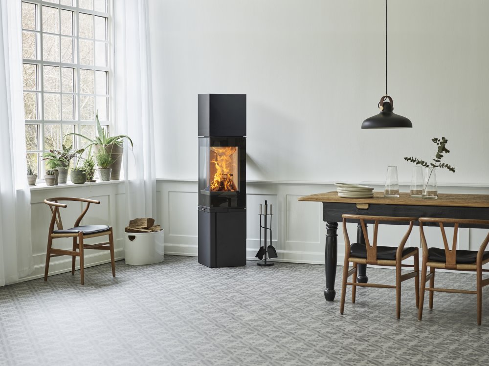 Houtkachel met hoge top | Scan