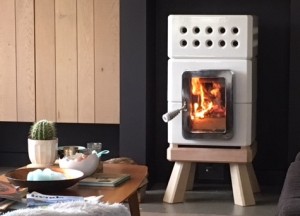 Kleine houtkachel van keramiek | Stack Stoves