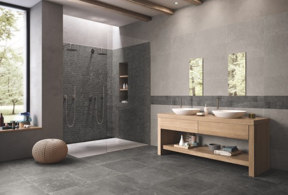 Badkamertegel Fusion Mistique Black | Douglas & Jones - Douglas and Jones