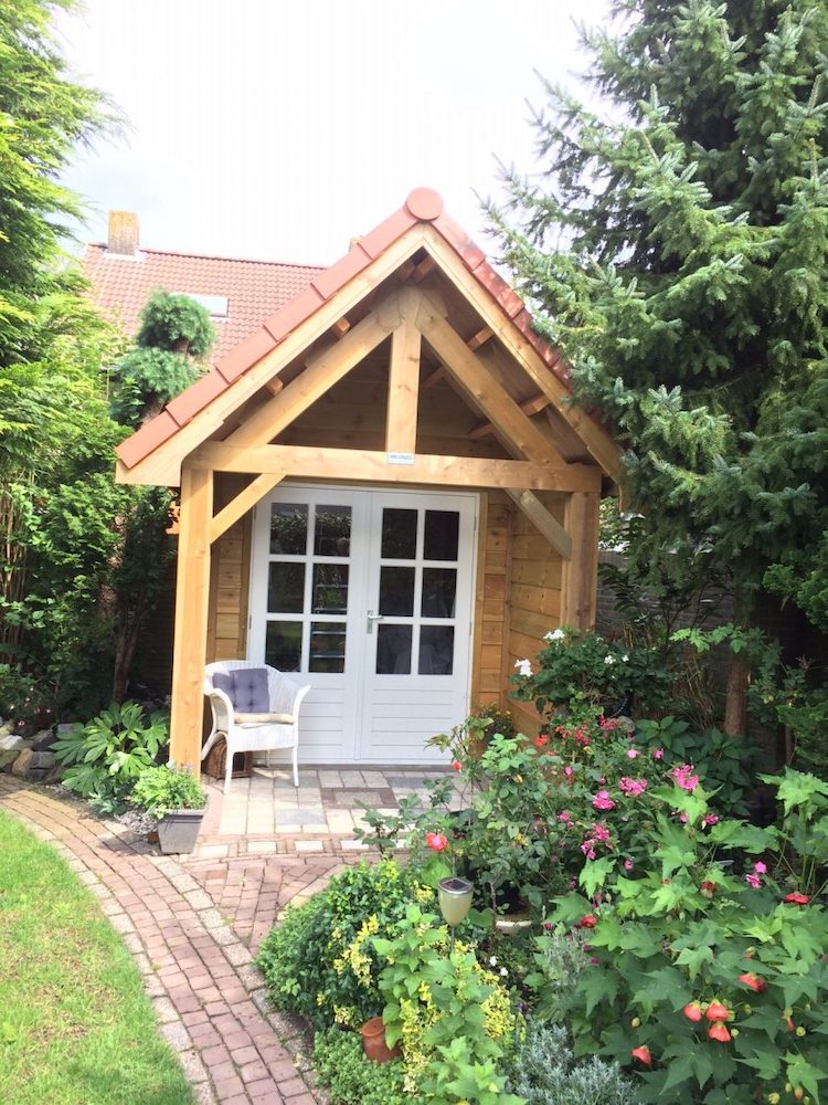 Tuinhuis op maat | MG Houtbouw