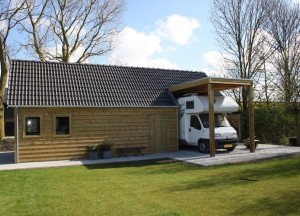 Houten carport | MG Houtbouw - MG Houtbouw