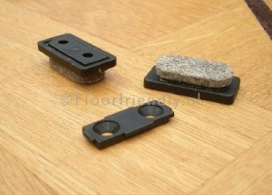 Rechthoekige viltglijder | Floorfriendly - Floorfriendly